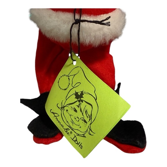 Vintage 1971 Annalee Mobilitee Santa And Mrs. Claus Christmas Dolls Holiday - Picture 5 of 16